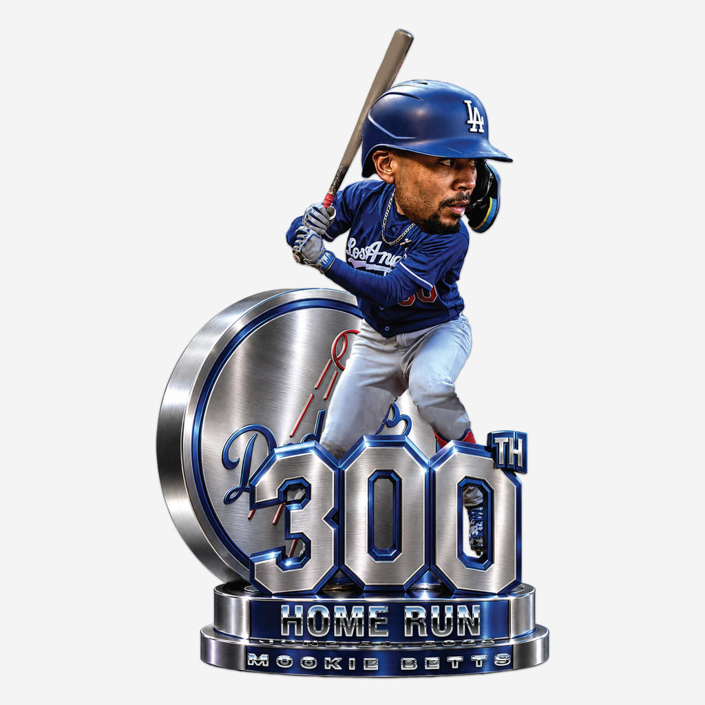 Mookie Betts Los Angeles Dodgers 300 Career Home Runs Bobblehead FOCO - FOCO.com