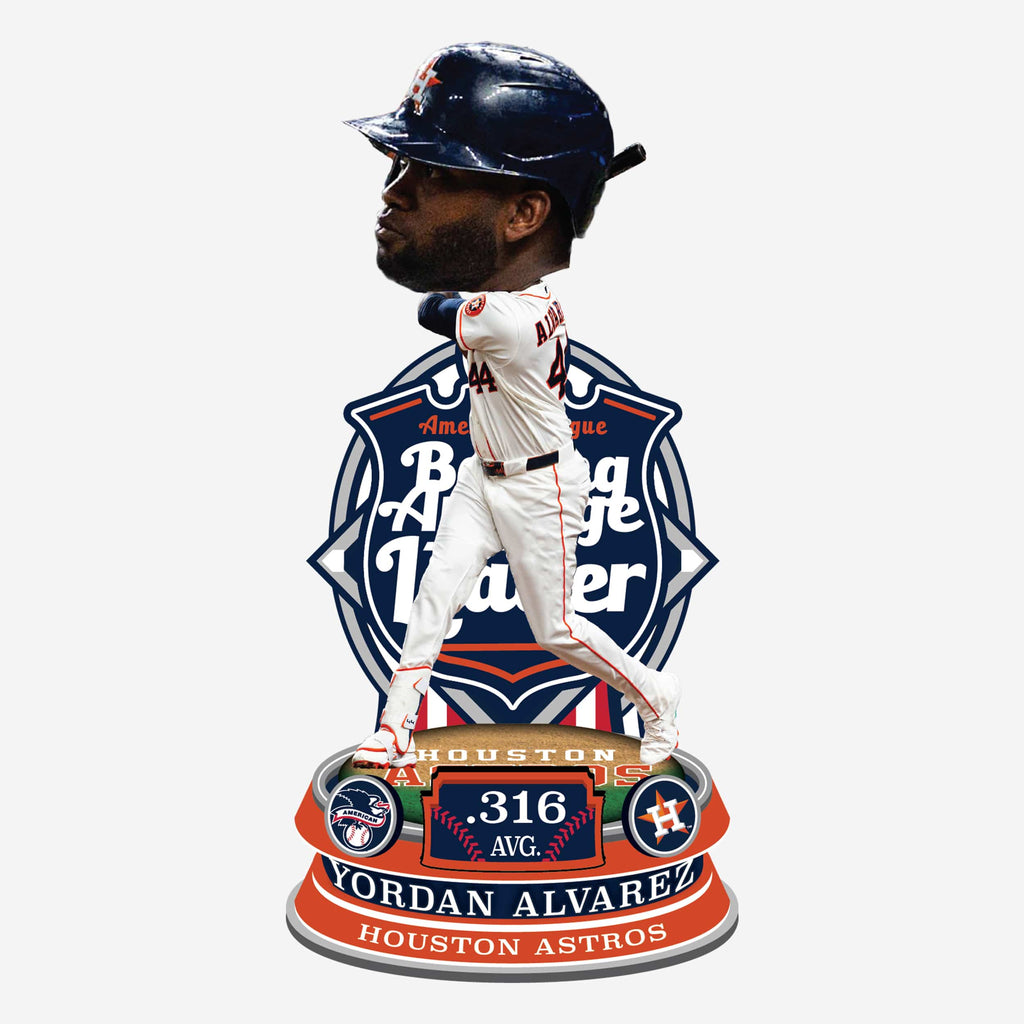 Yordan Alvarez Houston Astros 2026 AL Batting Average Leader Bobblehead FOCO - FOCO.com