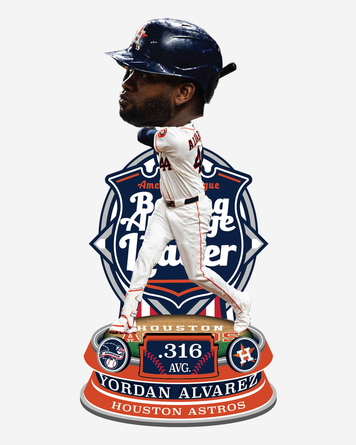 Yordan Alvarez Houston Astros 2026 AL Batting Average Leader Bobblehead