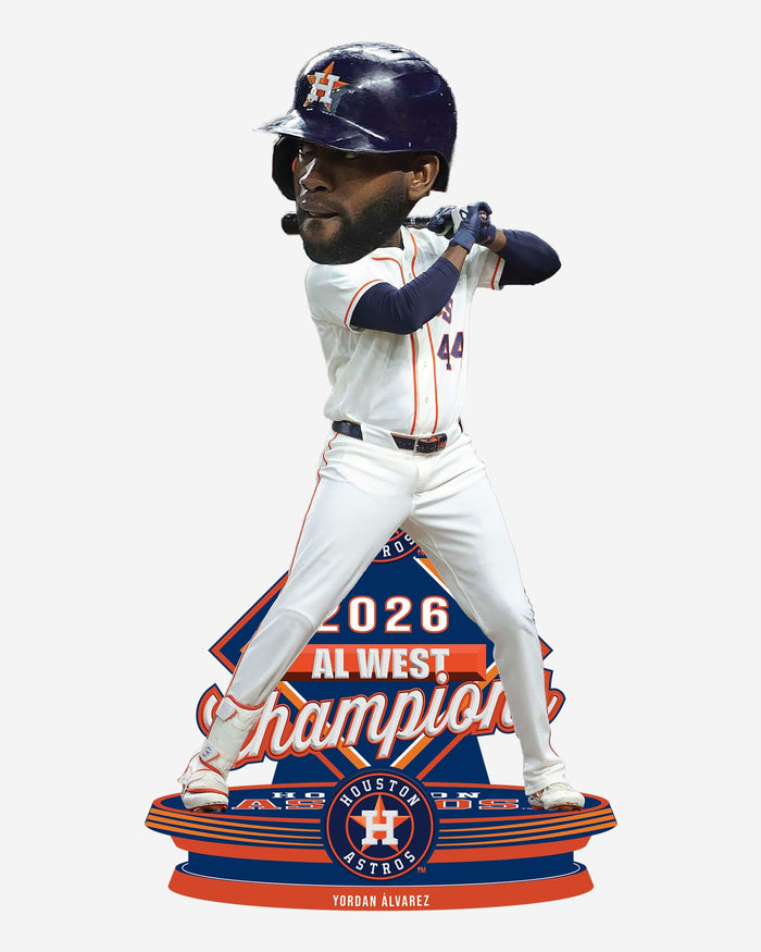 Yordan Alvarez Houston Astros AL West Division Winner Bobblehead