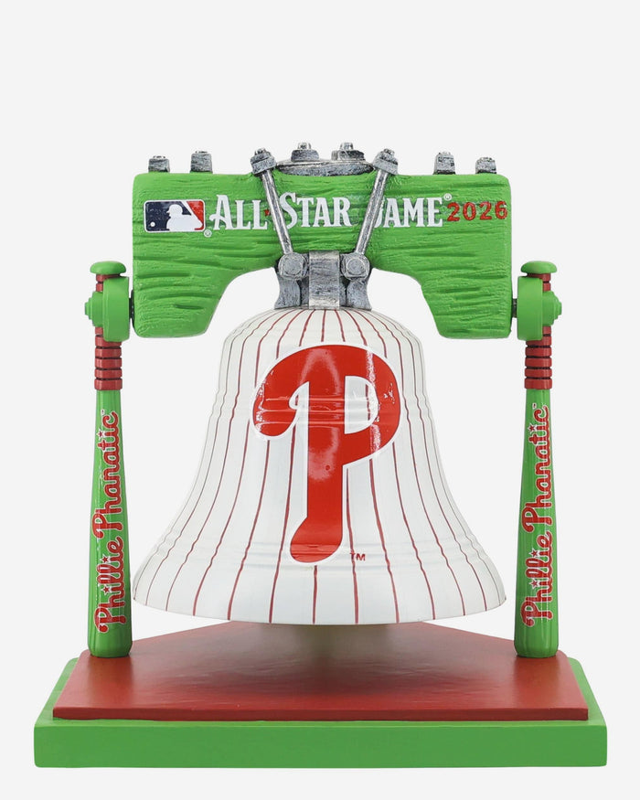 Phillie Phanatic Philadelphia Phillies 2026 MLB All Star Mascot Liberty Bell Figurine FOCO - FOCO.com