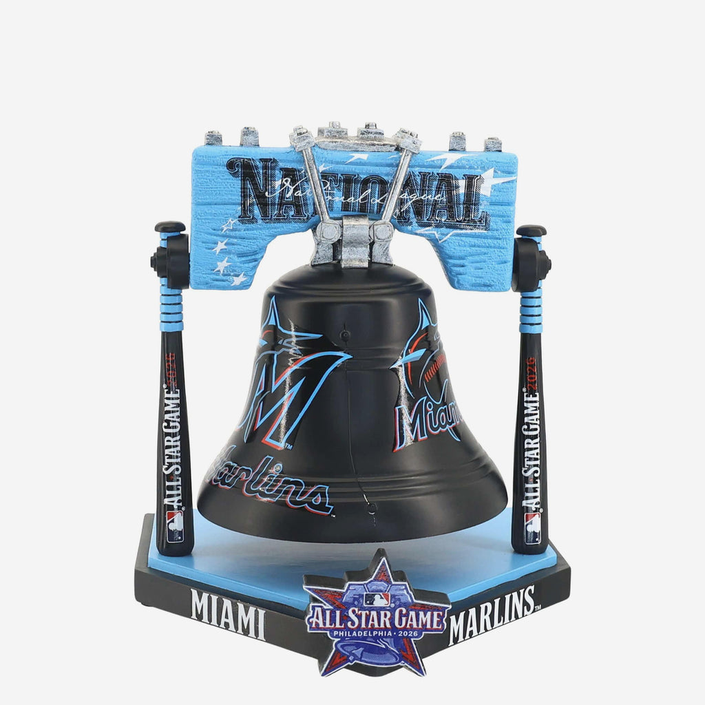 Miami Marlins 2026 MLB All Star Liberty Bell Figurine FOCO - FOCO.com