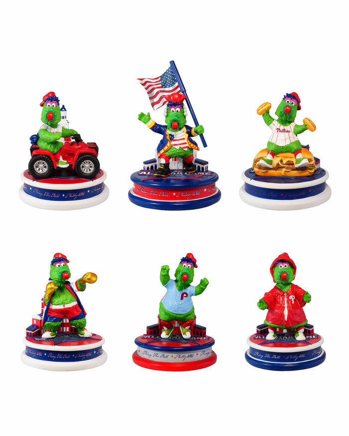 Phillie Phanatic Philadelphia Phillies 2026 MLB All Star Phanatic on Parade Mascot Mini Bobblehead Boxed Set