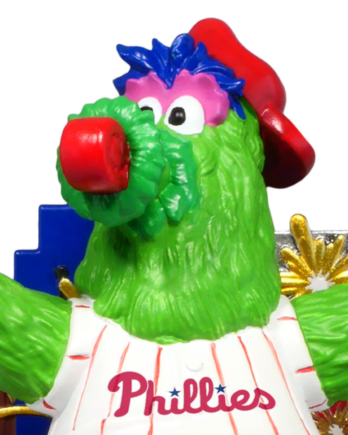 Phillie Phanatic Philadelphia Phillies 2026 MLB All Star Phanatic on Parade Cheesesteak Mascot Bobblehead FOCO - FOCO.com