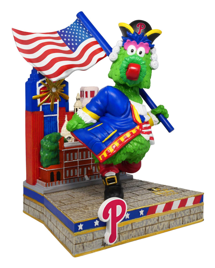 Phillie Phanatic Philadelphia Phillies 2026 MLB All Star Phanatic on Parade Independance Hall Mascot Bobblehead FOCO - FOCO.com