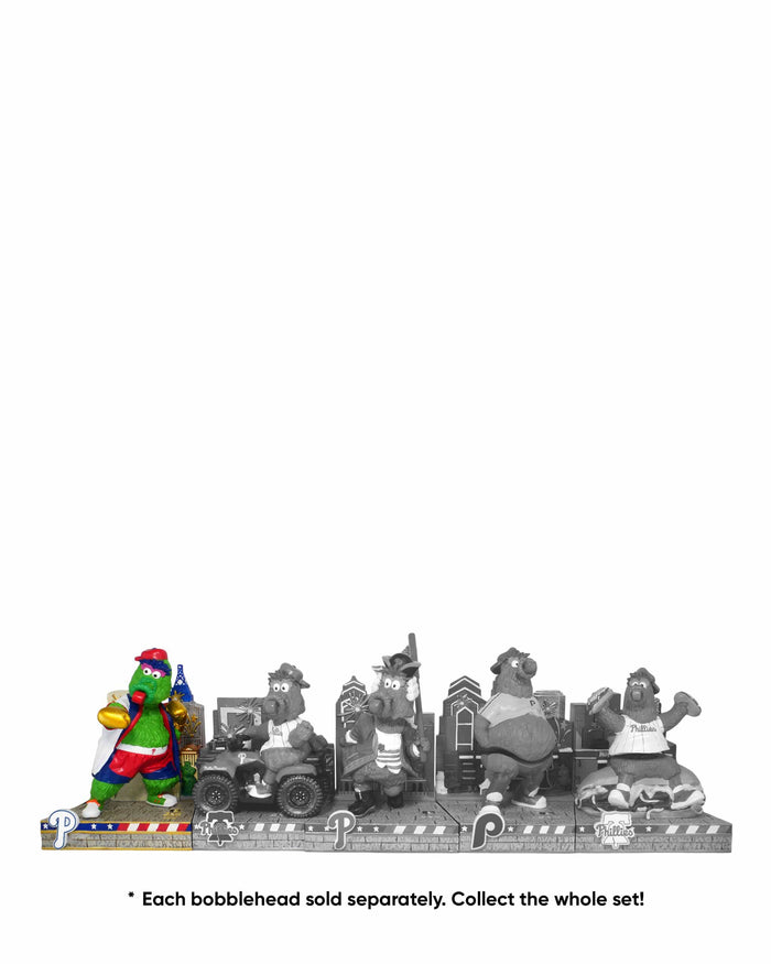 Phillie Phanatic Philadelphia Phillies 2026 MLB All Star Phanatic on Parade Museum Steps Mascot Bobblehead FOCO - FOCO.com