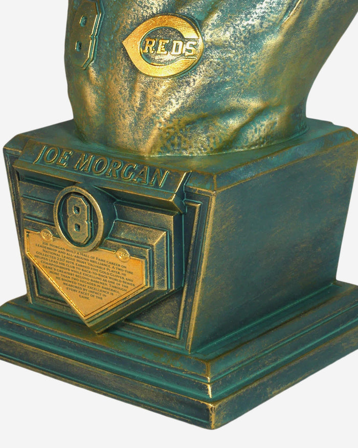 Joe Morgan Cincinnati Reds Bronze Patina Bust Bobblehead FOCO - FOCO.com