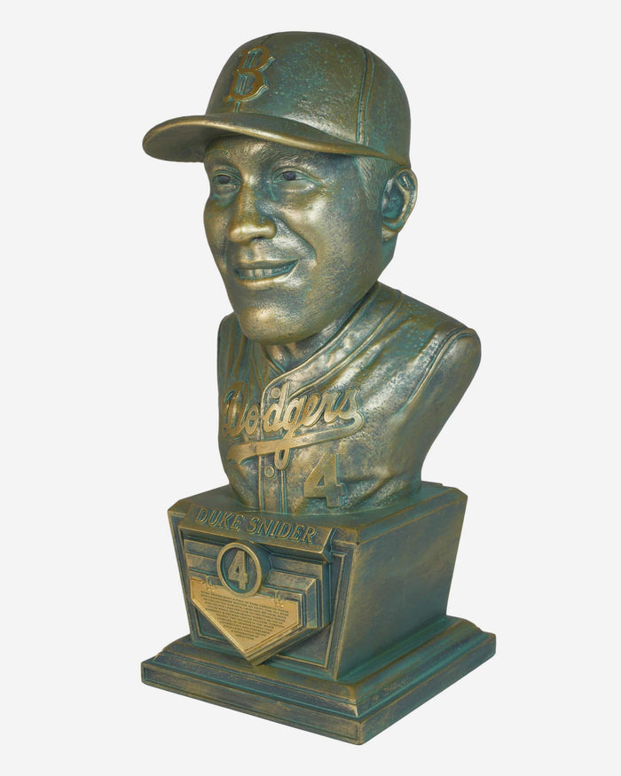 Duke Snider Los Angeles Dodgers Bronze Patina Bust Bobblehead FOCO - FOCO.com