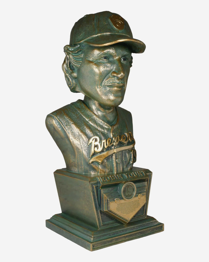 Robin Yount Milwaukee Brewers Bronze Patina Bust Bobblehead FOCO - FOCO.com
