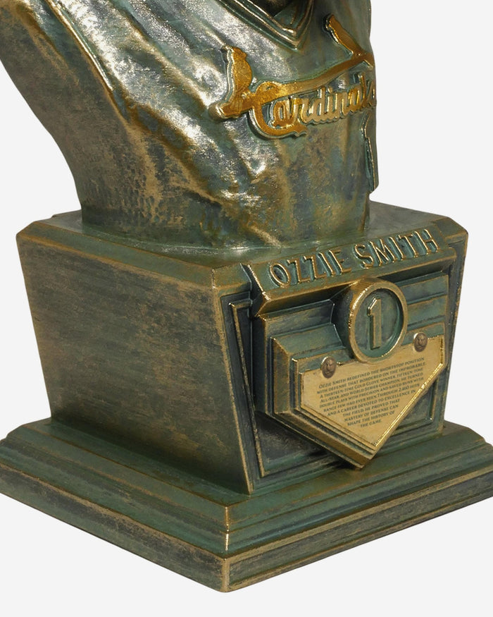 Ozzie Smith St Louis Cardinals Bronze Patina Bust Bobblehead FOCO - FOCO.com
