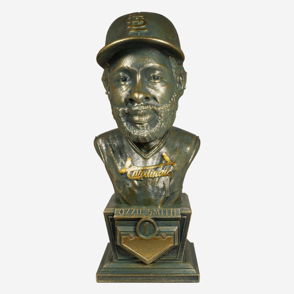 Ozzie Smith St Louis Cardinals Bronze Patina Bust Bobblehead FOCO - FOCO.com