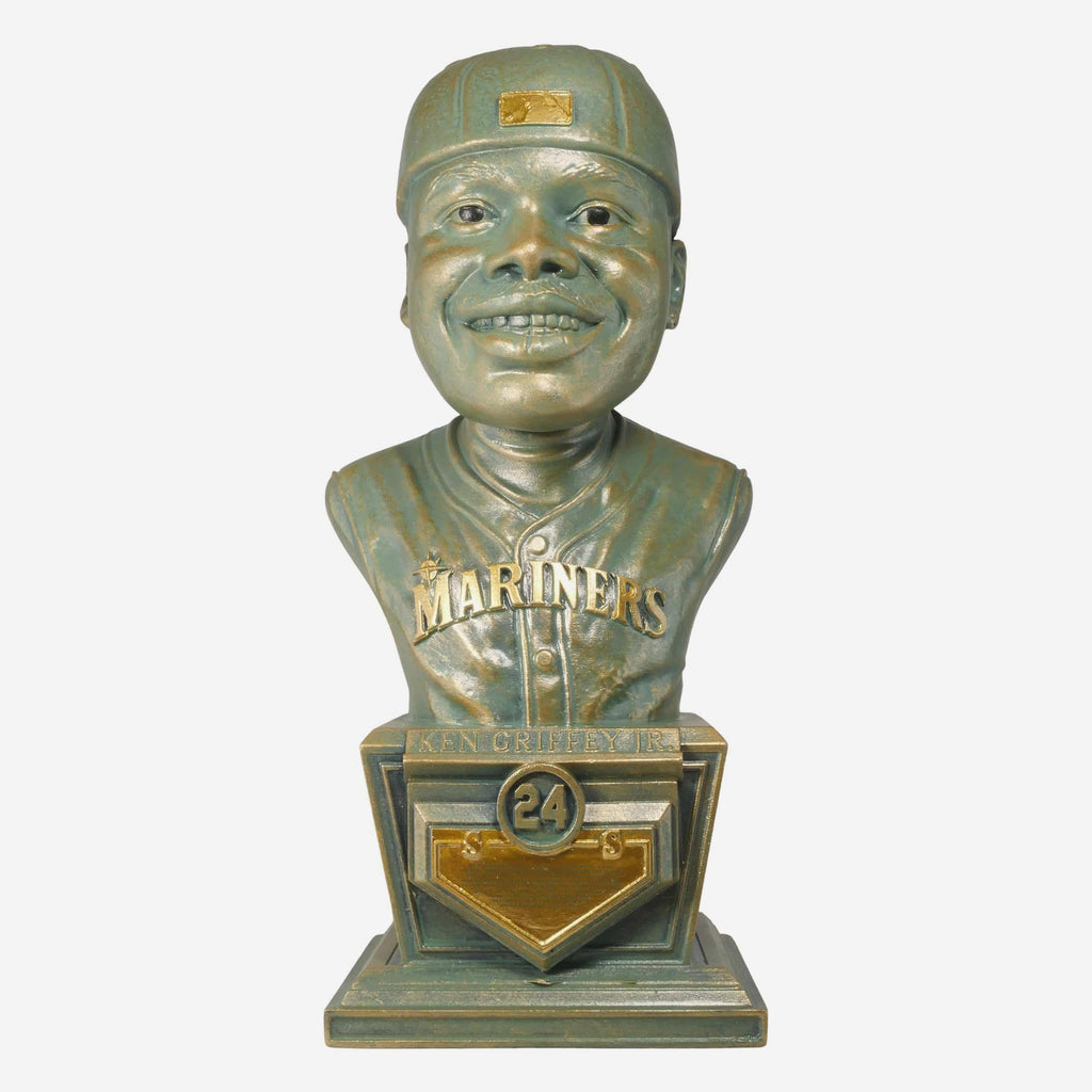 Ken Griffey Jr Seattle Mariners Bronze Patina Bust Bobblehead FOCO - FOCO.com