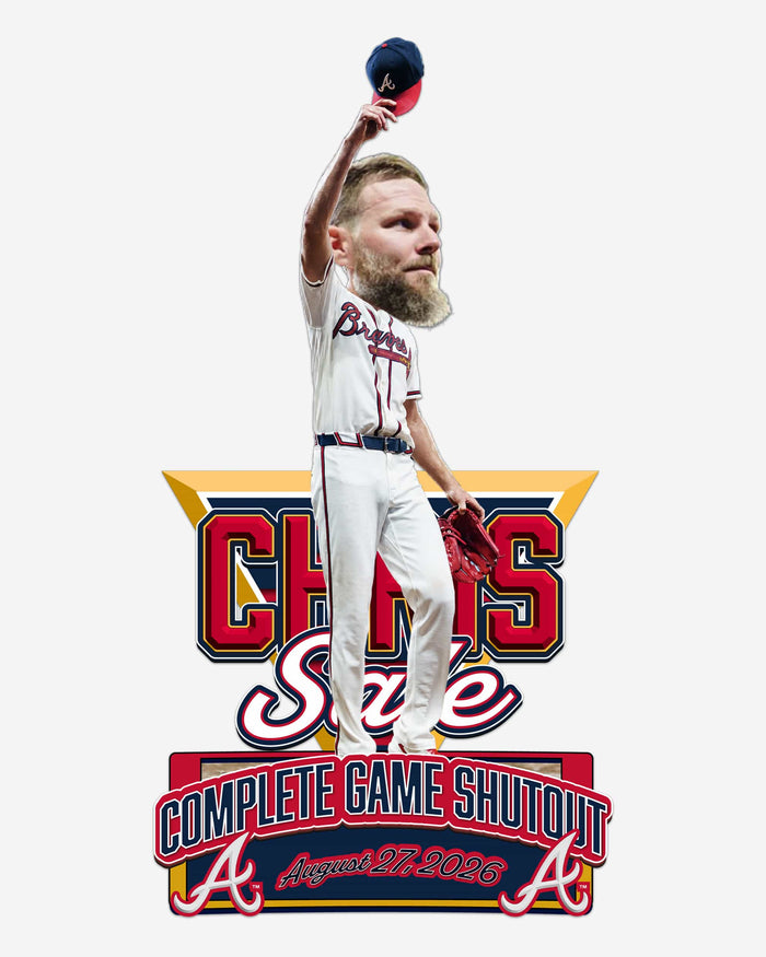 Chris Sale Atlanta Braves Complete Game Shutout Bobblehead