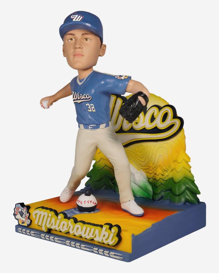 Jacob Misiorowski Milwaukee Brewers 2026 City Connect Jersey Bobblehead FOCO - FOCO.com