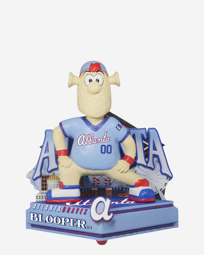 Blooper Atlanta Braves 2026 City Connect Jersey Mascot Bobblehead FOCO - FOCO.com