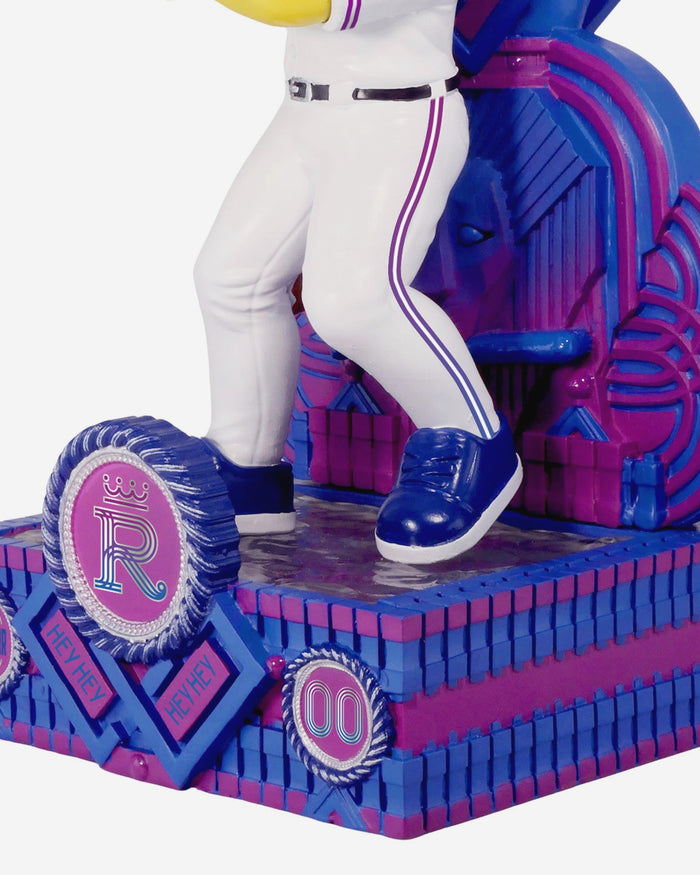 Sluggerrr Kansas City Royals 2026 City Connect Jersey Mascot Bobblehead FOCO - FOCO.com