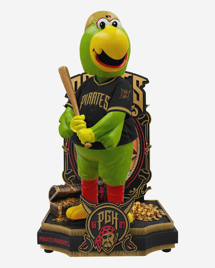 Pirate Parrot Pittsburgh Pirates 2026 City Connect Jersey Mascot Bobblehead FOCO - FOCO.com