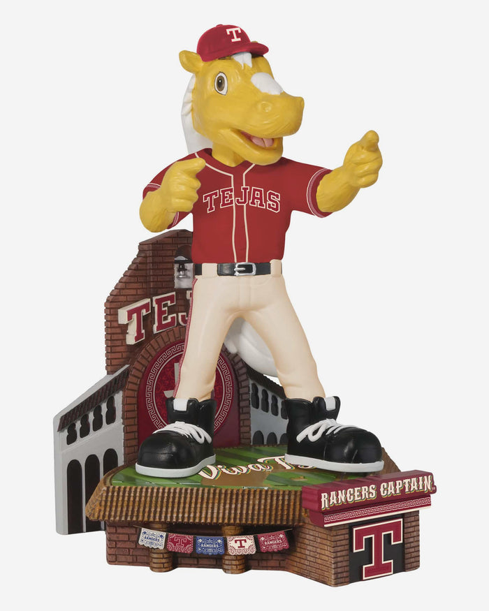Rangers Captain Texas Rangers 2026 City Connect Jersey Mascot Bobblehead FOCO - FOCO.com