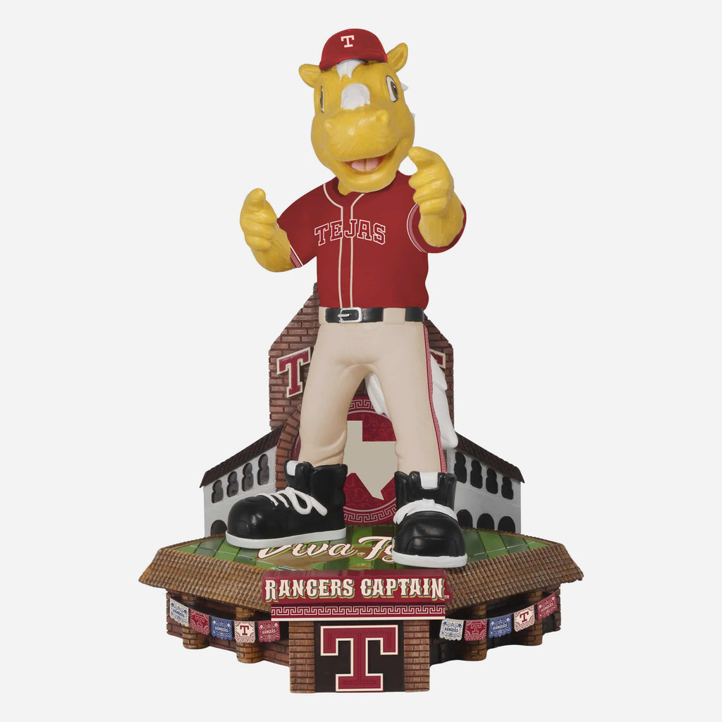 Rangers Captain Texas Rangers 2026 City Connect Jersey Mascot Bobblehead FOCO - FOCO.com