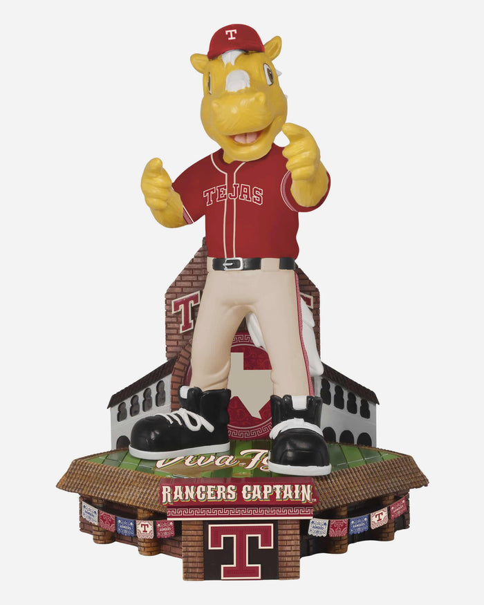 Rangers Captain Texas Rangers 2026 City Connect Jersey Mascot Bobblehead FOCO - FOCO.com