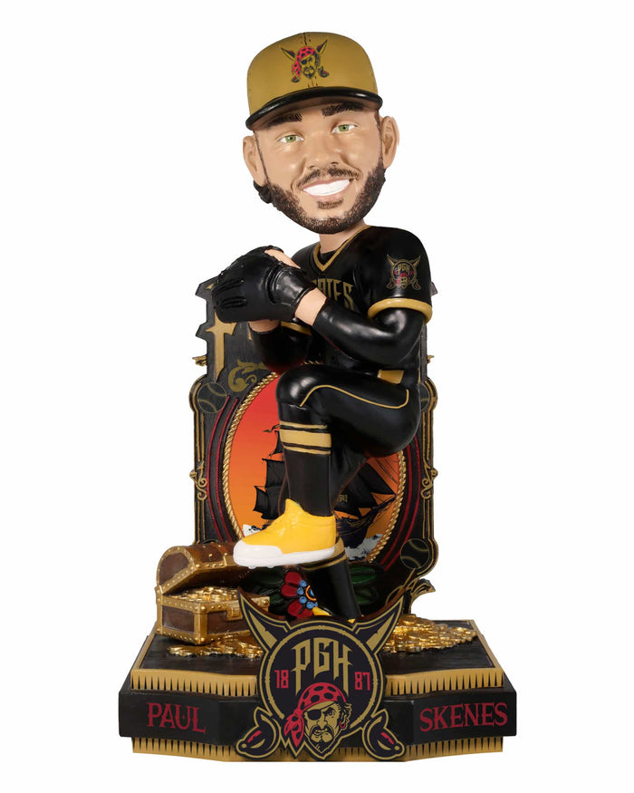 Paul Skenes Pittsburgh Pirates 2026 City Connect Jersey Bobblehead