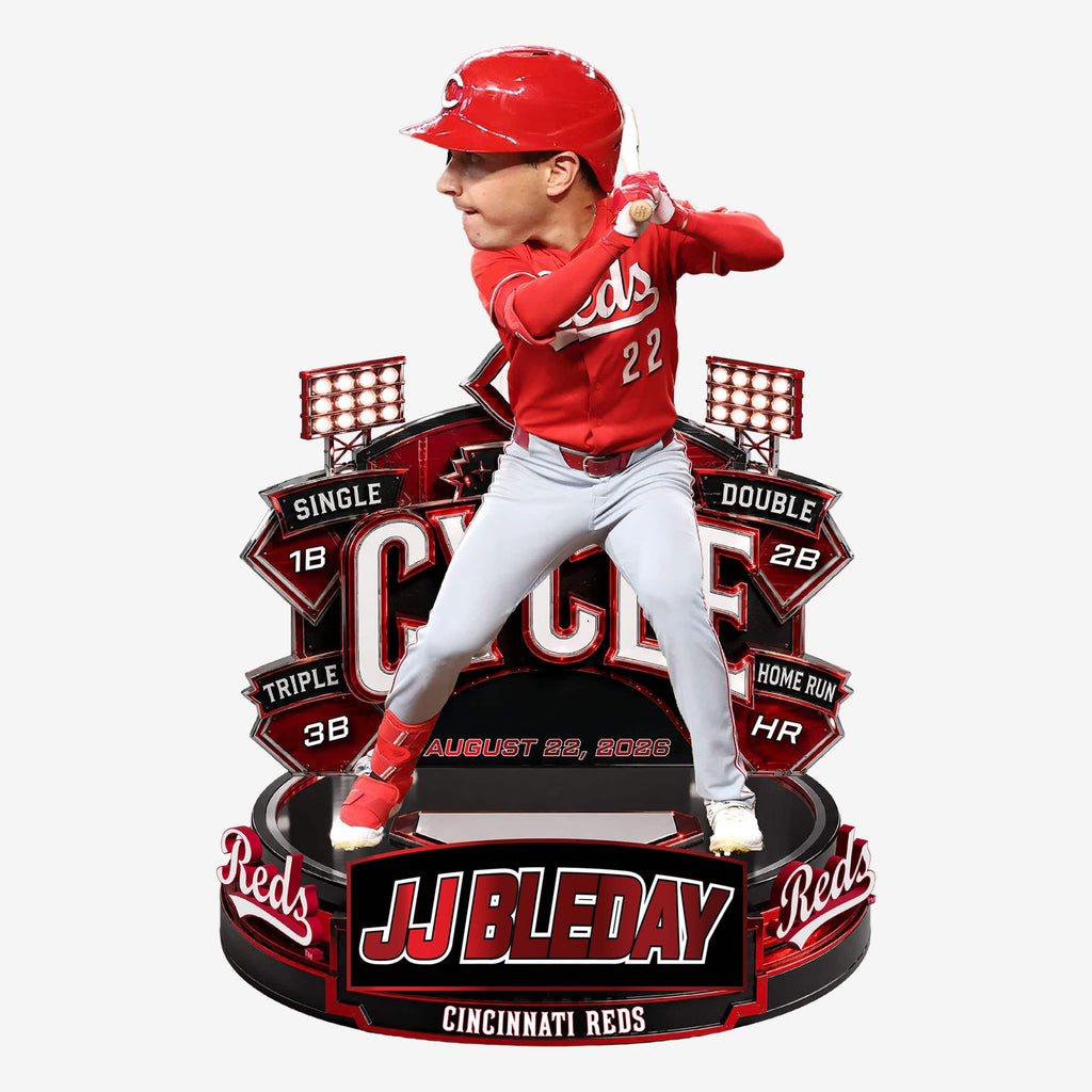 JJ Bleday Cincinnati Reds Cycle Bobblehead FOCO - FOCO.com