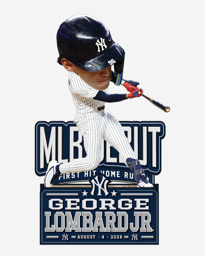 George Lombard Jr New York Yankees MLB Debut First Home Run Bobblehead