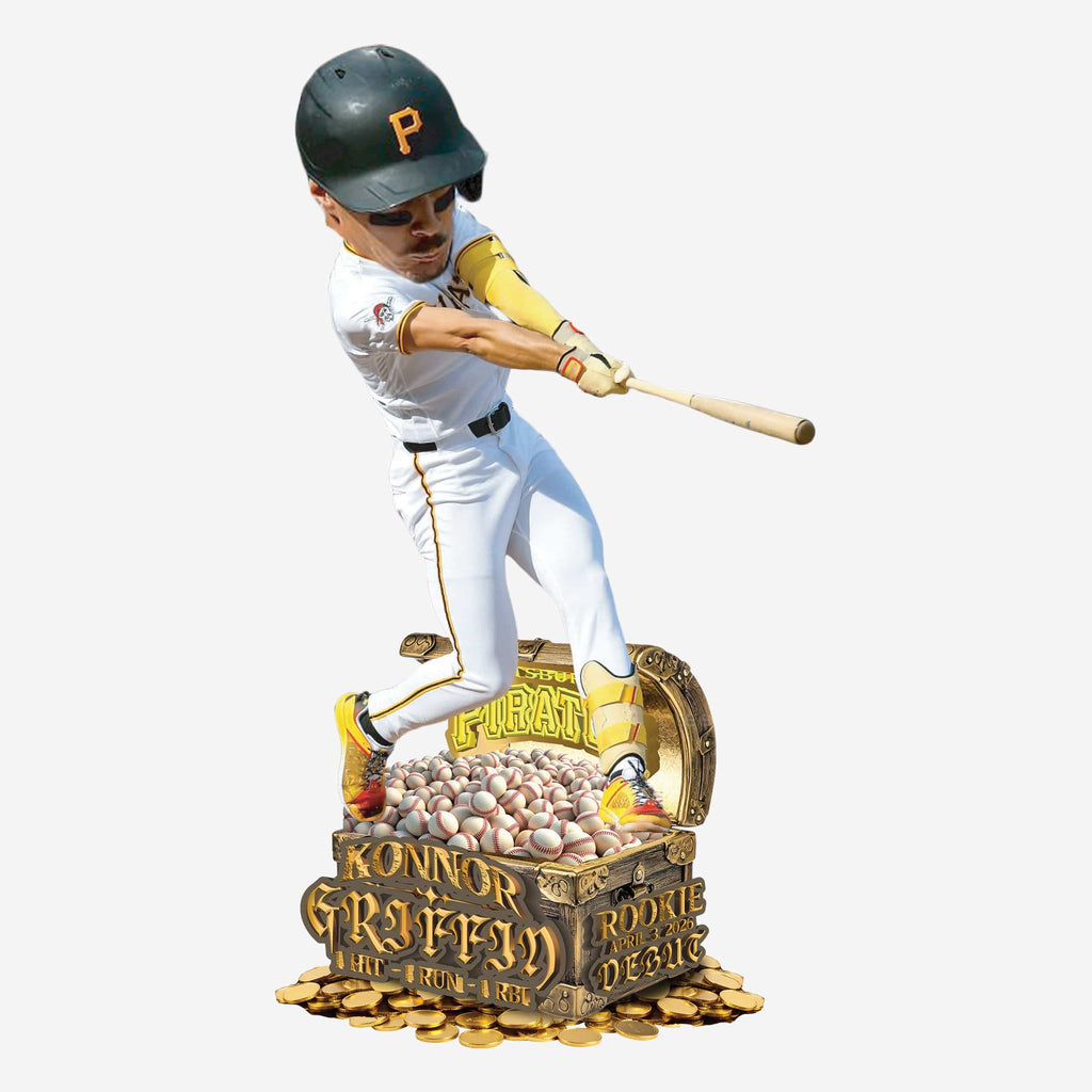 Konnor Griffin Pittsburgh Pirates MLB Debut Bobblehead FOCO - FOCO.com