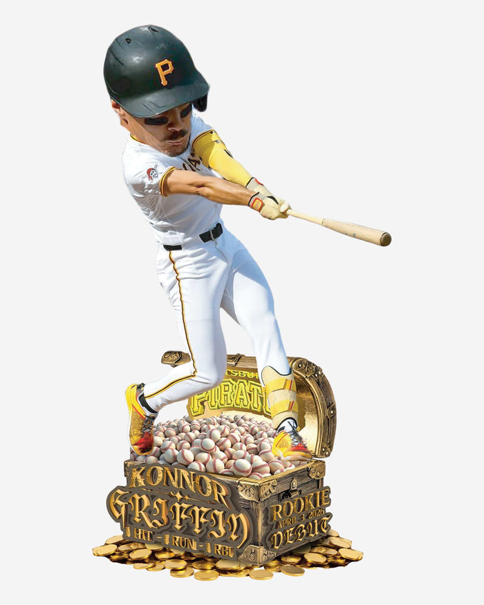 Konnor Griffin Pittsburgh Pirates MLB Debut Bobblehead FOCO - FOCO.com