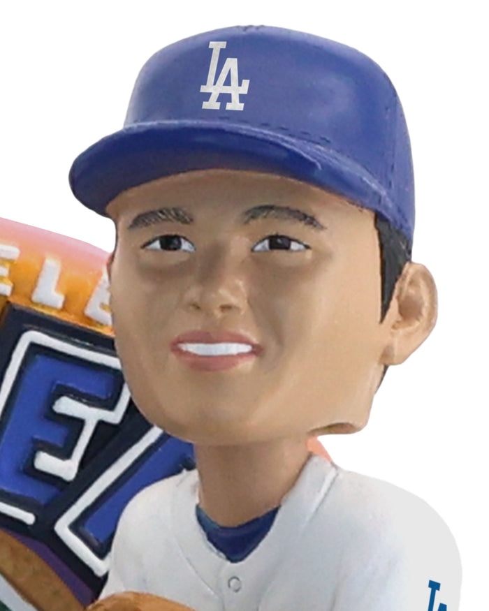 Shohei Ohtani & Hello Kitty® Los Angeles Dodgers Dual Mini Bobblehead Scene
