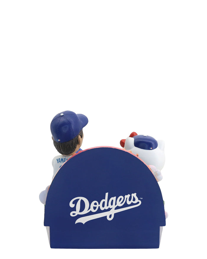 Yoshinobu Yamamoto & Hello Kitty® Los Angeles Dodgers Dual Mini Bobblehead Scene