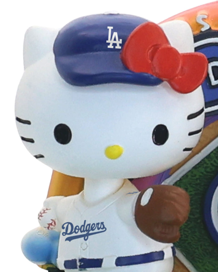 Yoshinobu Yamamoto & Hello Kitty® Los Angeles Dodgers Dual Mini Bobblehead Scene