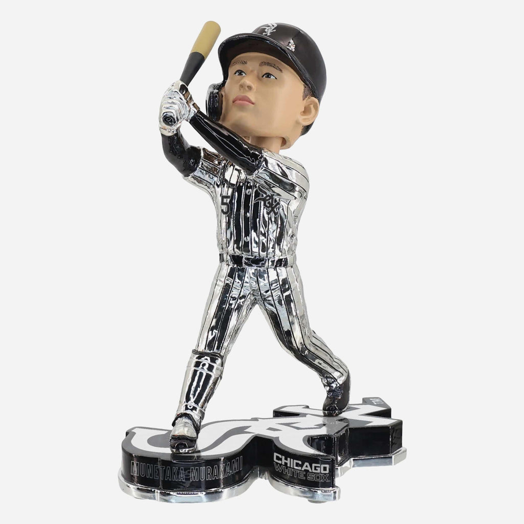 Munetaka Murakami Chicago White Sox Electroplated Edition Bobblehead FOCO - FOCO.com