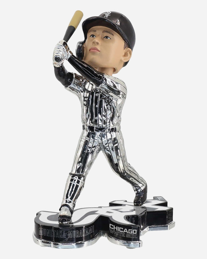 Munetaka Murakami Chicago White Sox Electroplated Edition Bobblehead FOCO - FOCO.com