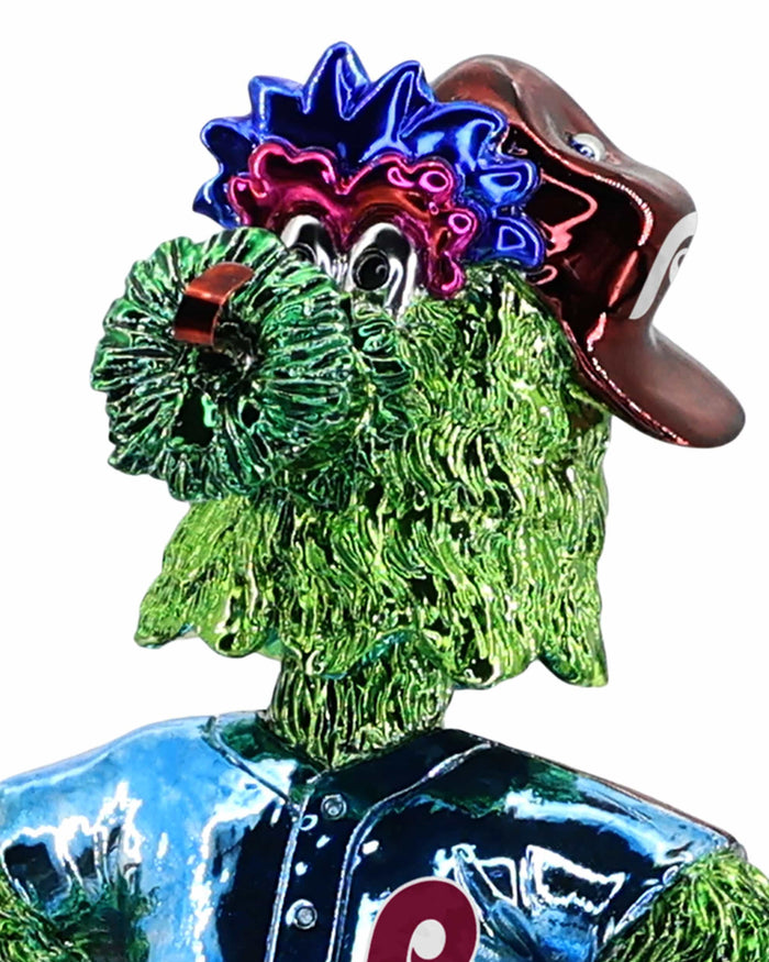 Phillie Phanatic Philadelphia Phillies Powder Blue Electroplated Mascot Bobblehead