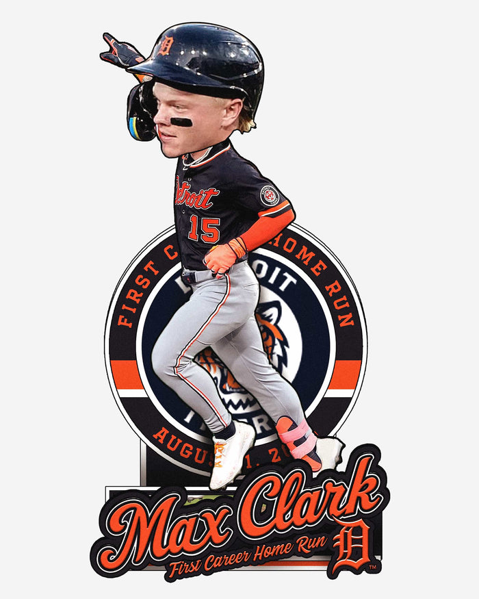 Max Clark Detroit Tigers First Home Run Bobblehead