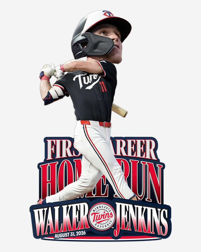 Walker Jenkins Minnesota Twins First Home Run Bobblehead