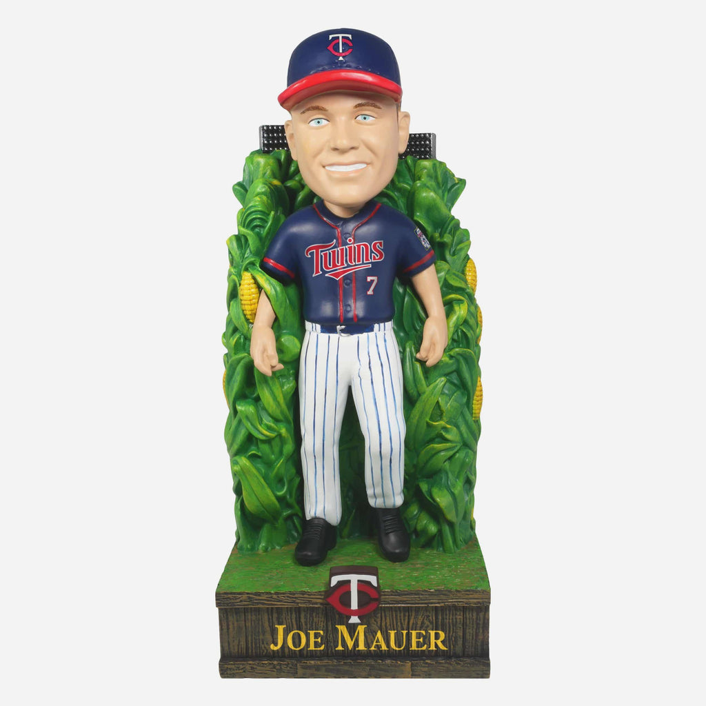Joe Mauer Minnesota Twins 2026 Dyersville Retired Player Cornfield Bobblehead FOCO - FOCO.com