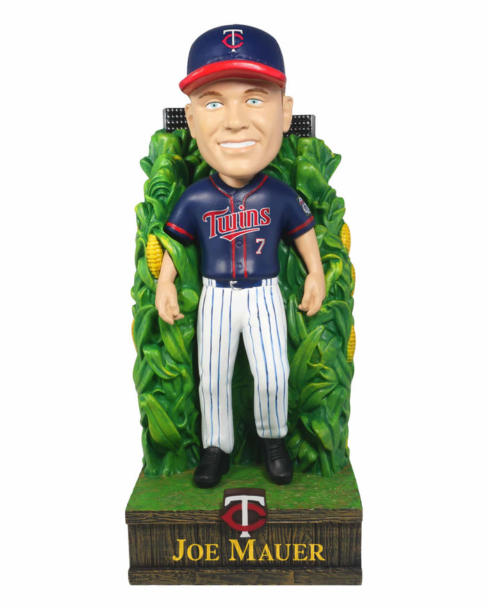 Joe Mauer Minnesota Twins 2026 Dyersville Retired Player Cornfield Bobblehead