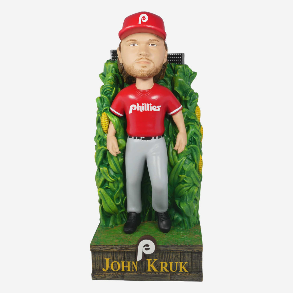 John Kruk Philadelphia Phillies 2026 Dyersville Retired Player Cornfield Bobblehead FOCO - FOCO.com