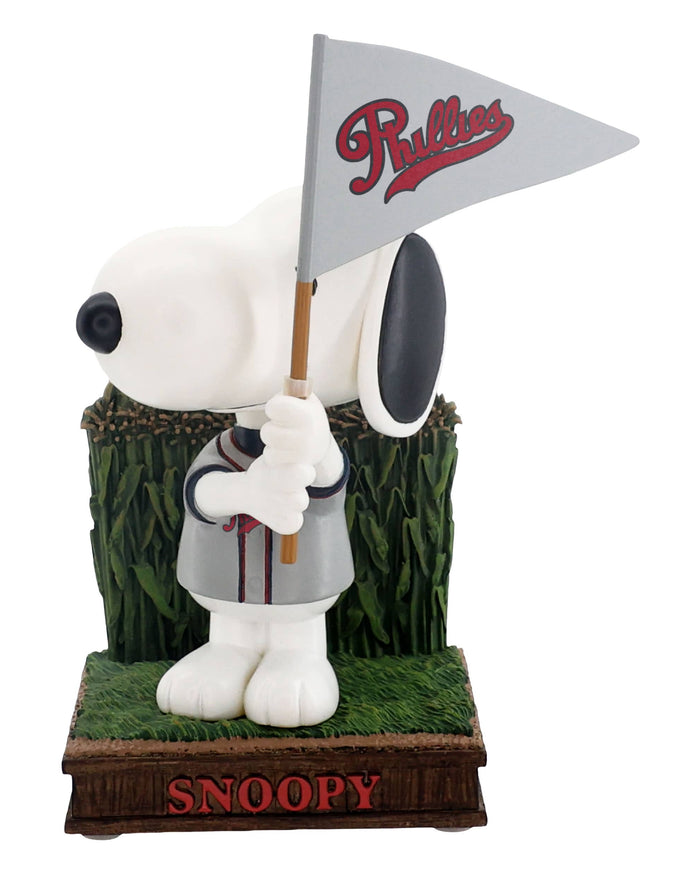 Philadelphia Phillies Snoopy Peanuts 2026 Dyersville Cornfield Mini Bobblehead FOCO - FOCO.com