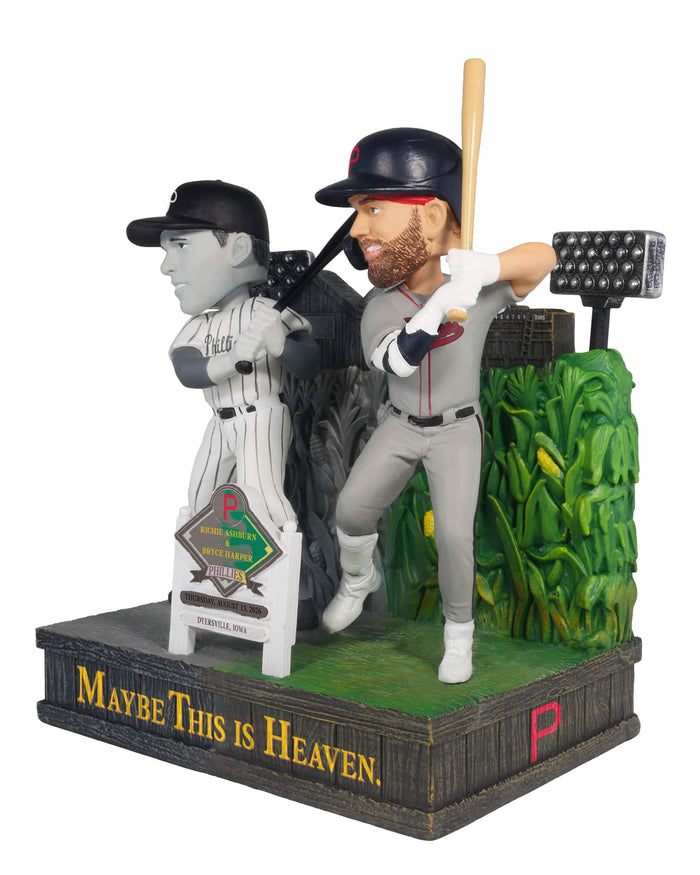 Richie Ashburn & Bryce Harper Philadelphia Phillies 2026 Dyersville Then and Now Bobblehead FOCO - FOCO.com