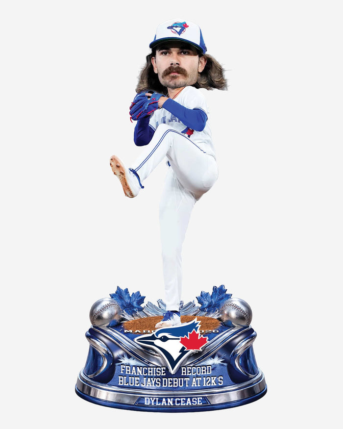 Dylan Cease Toronto Blue Jays Franchise Strikeout Record Bobblehead FOCO - FOCO.com