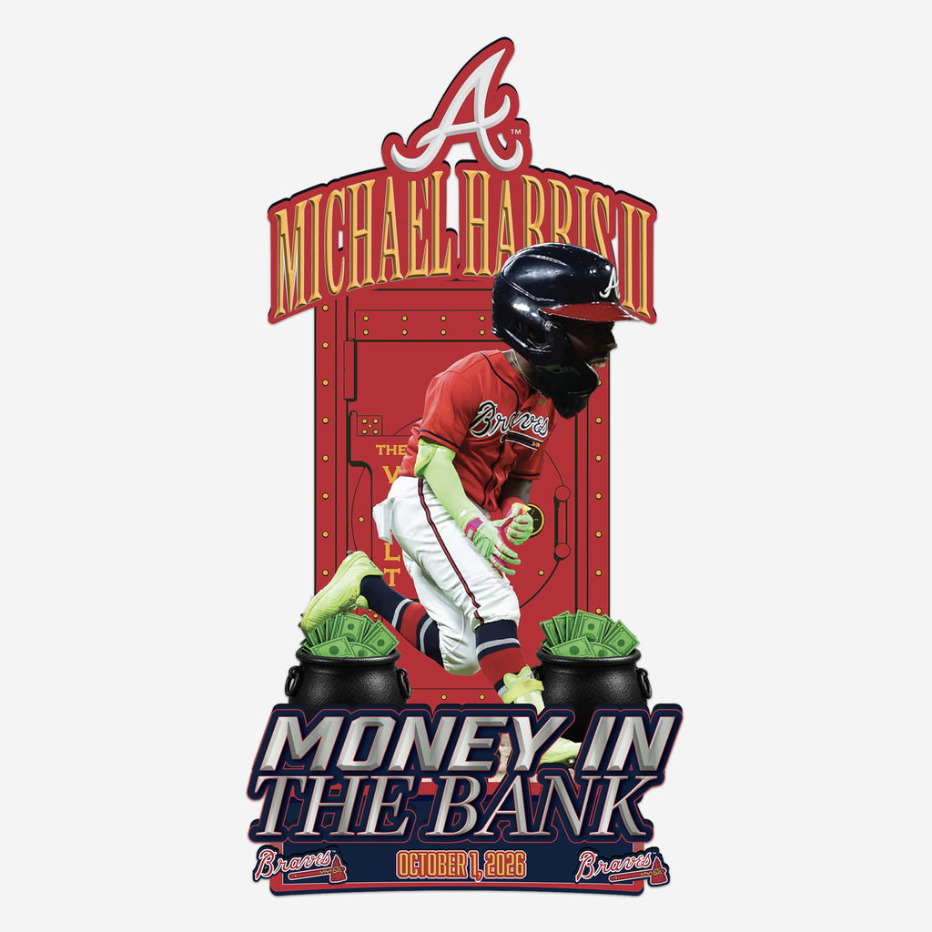 Michael Harris II Atlanta Braves 2026 Wild Card Gamebreaker Bobblehead