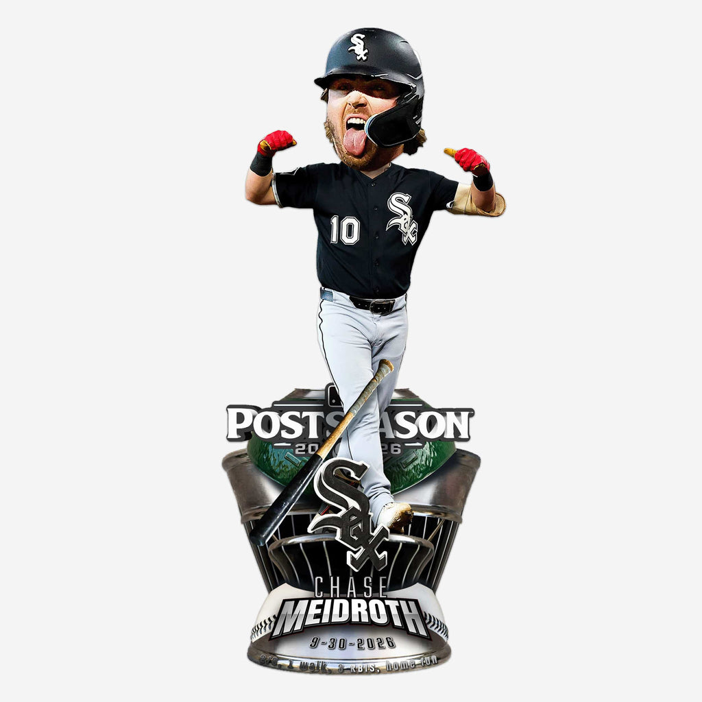 Chase Meidroth Chicago White Sox 2026 Wild Card Gamebreaker Bobblehead FOCO - FOCO.com