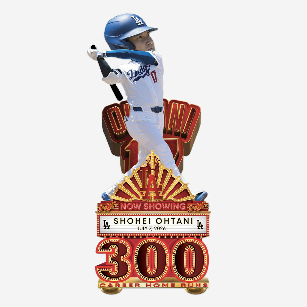 Shohei Ohtani Los Angeles Dodgers 300th Home Run Bobblehead FOCO - FOCO.com