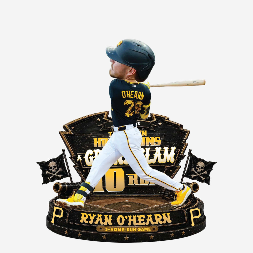 Ryan O'Hearn Pittsburgh Pirates 3 Home Run Game Bobblehead