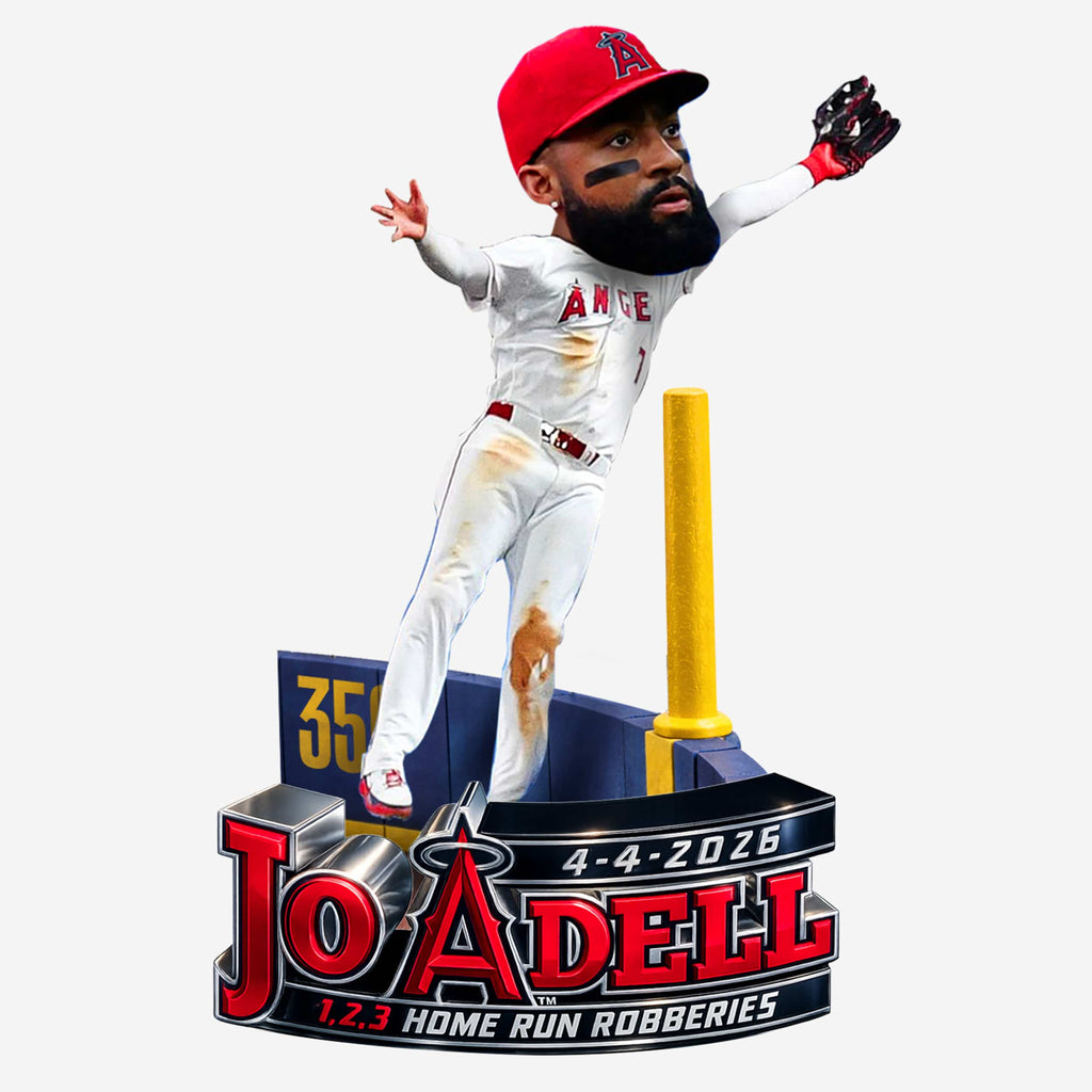 Jo Adell Los Angeles Angels Home Run Robbery Bobblehead FOCO - FOCO.com