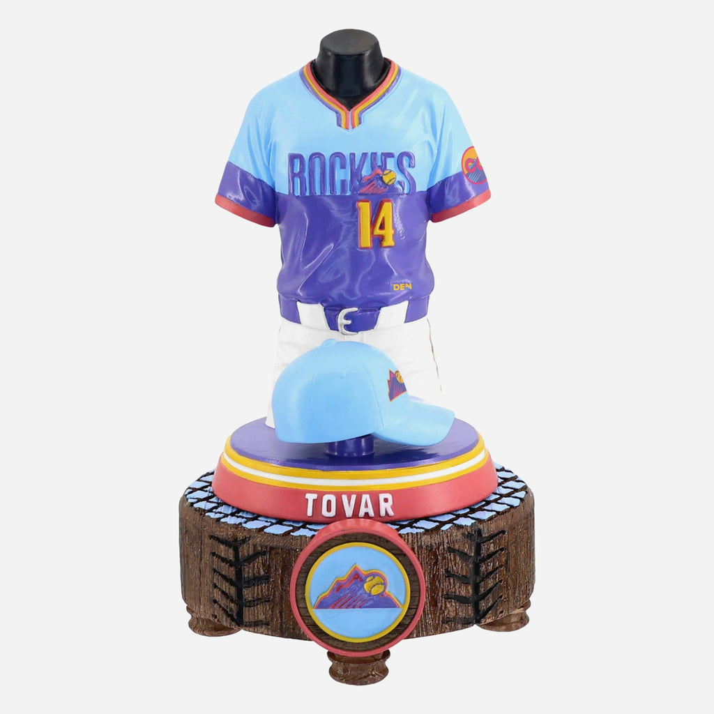 Ezequiel Tovar Colorado Rockies 2026 City Connect Jersey Bust FOCO - FOCO.com
