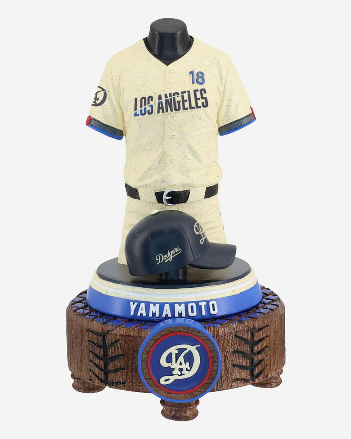 Yoshinobu Yamamoto Los Angeles Dodgers City Connect Jersey Bust FOCO - FOCO.com